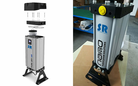 -70℃露點的SR模塊化吸干機(jī)體積小結(jié)構(gòu)緊湊