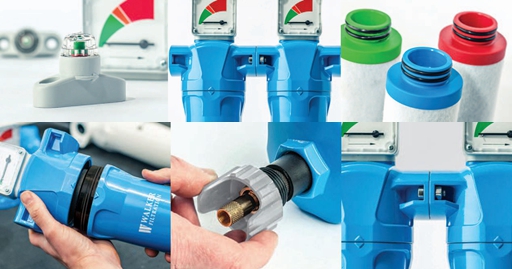 英國(guó)沃克壓縮空氣精密過濾器的細(xì)節(jié)展示