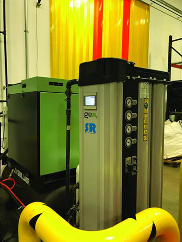 激光切割應用中的英國進口SR模塊制氮機 激光切割應用中的英國進口SR模塊制氮機