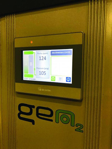 SR高純模塊氮氣發(fā)生器PLC觸屏 SR高純模塊氮氣發(fā)生器PLC觸屏